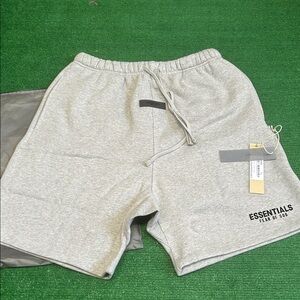 Fear of God dark oatmeal shorts size XL